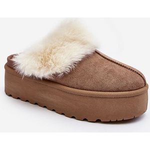 Bruine Plateau Zool Cozy Slipper