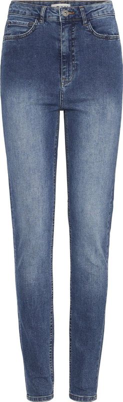 Ichi - Twiggy - Slim Fit Hoge Taille Jeans - Dames
