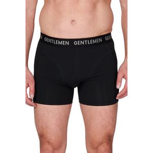 Gentlemen heren boxershort Modal - Mannen onderbroek - Comfort - Aansluitend - Elastische band - L - Zwart