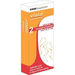 Viola vroege zwangerschapstest (2 stuks)
