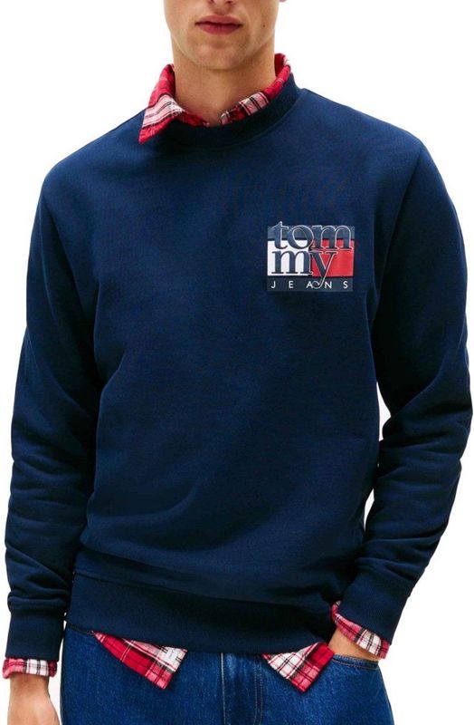 Tommy Jeans - Rwb Flag - Sweatshirt - Regular Fit