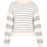 usha - BLUE LABEL - Trui - Grijs Gemêleerd - Knitwear