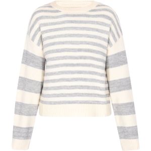usha - BLUE LABEL - Trui - Grijs Gemêleerd - Knitwear