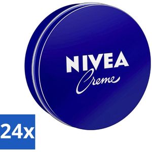 24 x NIVEA - Crèmeblik - Met Natuurlijke Oliën - Verzorgend - 150 ml - NIVEA Crème - Droge Huid - Normale Huid - Bodylotion - Gezichtscrème