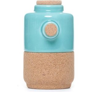 Amorim Cork Soulmate Suiker & Melk Pot - Porselein - 11 cm - Blauw