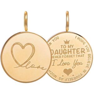iXXXi-Jewelry-Daughter Love small-Goud-dames-Hanger-One size