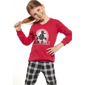 Cornette Katoenen Pyjama Meisjes Winter Matching Gezin Pyama Lange Mouw Lange Broek Lady 378/157 110/116