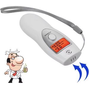 medj- Digitale Alcoholtester – Alcoholtesters - Blaastest Alcohol – Alcoholmeter – Geschikt voor o.a. Nederland, Frankrijk en België –