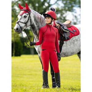 Lemieux Rijlegging Lemieux Young Rider Pull On Full Grip Rood - 134-140