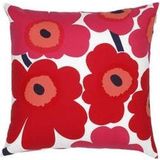 Marimekko - Pieni Unikko - Kussensloop - Rood - 50 x 50cm