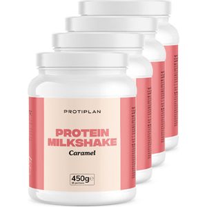 Protiplan | Voordeelpot Milkshake Karamel | 4 stuks | 4 x 450 gram