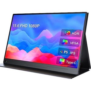 Lexium Portable Monitor - Extra Scherm Laptop - Laptop Scherm Uitbreider - Draagbare Monitor - Draagbaar Laptop Beeldschermuitbreider