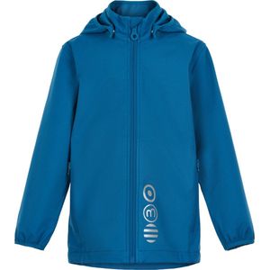 Minymo - Softshell jas voor kinderen - Donkerblauw - maat 116cm