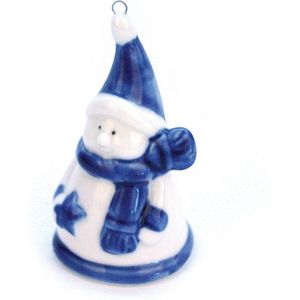 Sneeuwpop delfts blauw