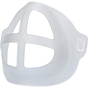 Benson 3D mondkapjeshouder - verbeterde ademruimte - herbruikbaar - 5 stuks