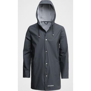 Stutterheim - Regenjas voor dames en heren - Stockholm Leightweight -Donkergrijs - maat XXS