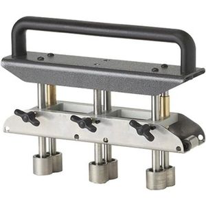 Station Roller Bender Dakbedekking Plaatwerk Buiggereedschap 0-90 Graden Hoek 13-130mm Buigen met Hoge Snelheid Stalen Rollen Aluminium Handgreep voor Metalen Dakmaterialen