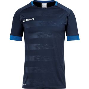 Uhlsport Division 2.0 Shirt Korte Mouw Heren - Marine / Royal | Maat: L