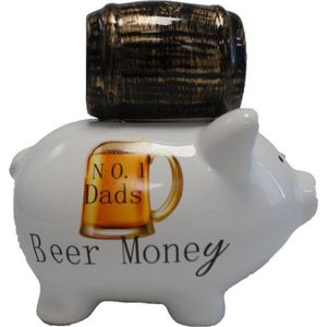 Pomme Pidou - Spaarpot - Piggies with a Mission - No.1 Dad's Beer Money