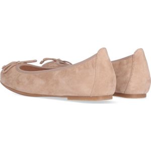 Unisa - ACOR - Ballerina - Beige - Suède - Leren Binnenvoering