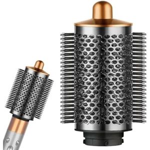 PromoHome Grote Ronde Haarborstel voor Volume en Styling - Gouden Uitvoering