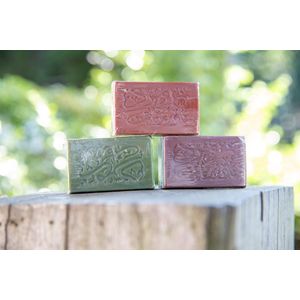 Aleppo zeep Barakat - 3 stuks - Excellent Naturel Zeep van Olijfolie - Aleppo soap