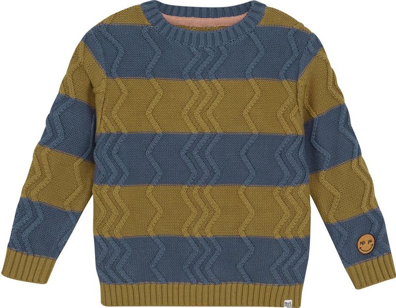 Noppies Trui Rainelle - Stripe Pattern Dark Blue - Maat 92