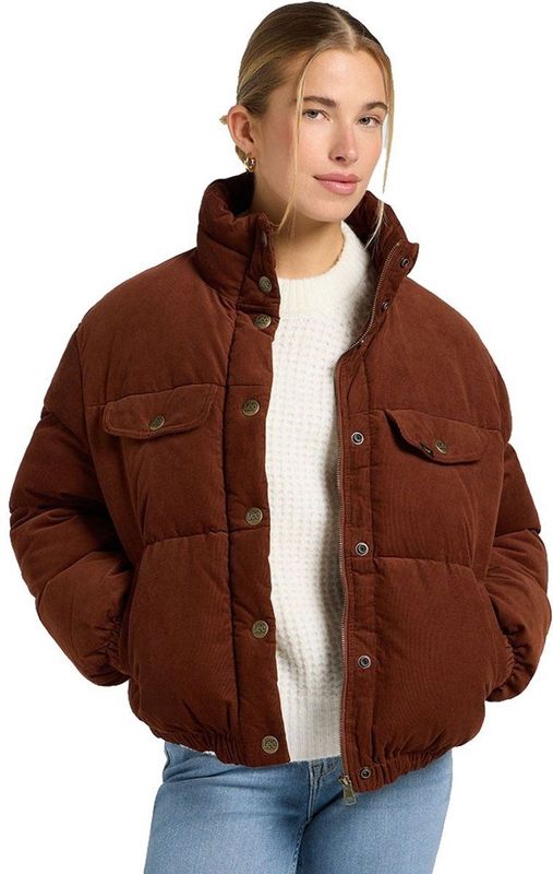 Lee - RIDER PUFFER JAS - Luxe Bruin - Jacks