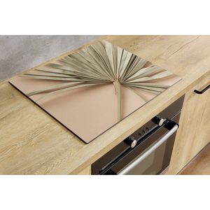 Inductiebeschermer - Tropisch Palm Blad - 65x52 cm - Inductiebeschermer - Inductie Afdekplaat Kookplaat - Inductie Mat - Anti-Slip - Keuken Decoratie - Keuken Accessoires