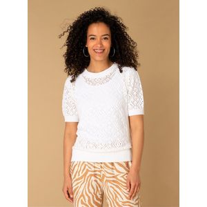 Ivy Beau Trui Mara 4200507 036 Bright White Dames Maat - W38