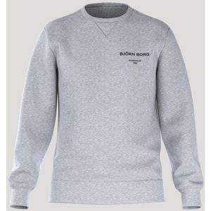 Björn Borg Borg Essential 1 Sweater Heren Light Grey Melange XL