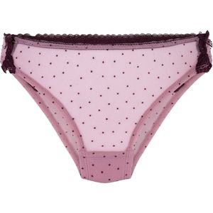 Hunkemöller Dames Lingerie Brazilian Adeline - Roze - maat XS