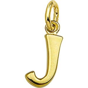 The Jewelry Collection Hanger Letter J - Goud