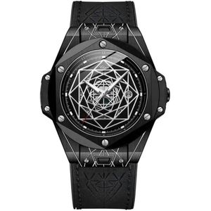 Soraro Horloge | Mannen horloge | Heren Horloge | Horloge Heren | Waterdicht | Zwart | 43 mm | Inclusief Verkleiner | Soraro