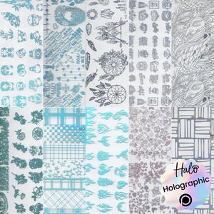 Halo Create Foil Holographic Patterns