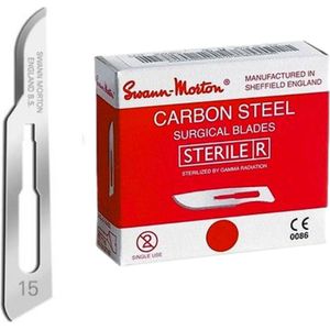 Swann-Morton - Scalpel Mes - Nr.15 - Steriel - 100 st.