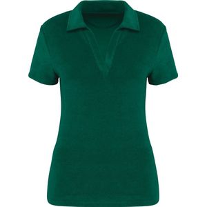 Native Spirit Ecologische badstof damespolo NS228 - Malachite Green - L