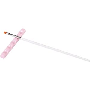 Hiden | Penselen Houder - Nail Art Penselen - Nail Art Tools - Nail Art Set |Roze - 2 stuks