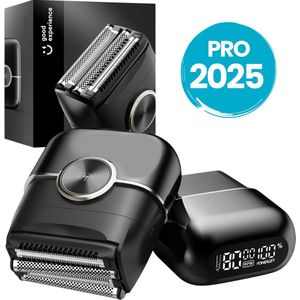 Foil Shaver - Quatro Blade - Scheerapparaat Mannen - Baardtrimmer - Elektrisch Scheerapparaat - Shaver - Trimmer - Manscaped - Trimmer Baard - Scheerappraat Hoofd - Scheerkop - Wet & Dry - Incl. E-Book