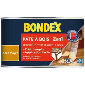 2-in-1 middelgrote eikenhoutvuller - BONDEX - 250 g