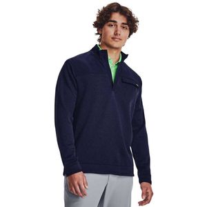 Under Armour Golf Storm Sweatshirt Met Halve Rits Blauw L Man