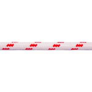 Seilflechter - Yacht-Sheet Schotentouw - Wit/Rood - Maat: 10mm