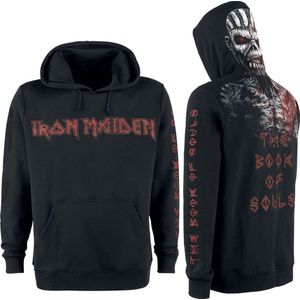 Iron Maiden The Book Of Souls Eddie Heren Trui met capuchon - zwart - M