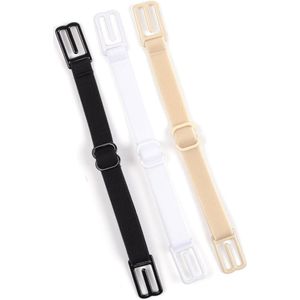 3 Stuks Elastische Bh Schouderbanden - Bh bandjes - BH accessoires - Verstelbare Ondergoedriemen - BH straps - BH Clips - LOUZIR
