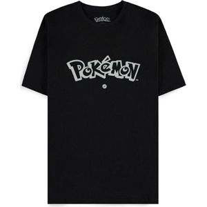 Pokémon Logo Heren T-shirt - zwart - L