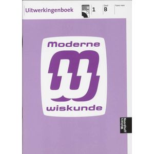 Moderne wiskunde havo/vwo 1 deel B Uitwerkingen