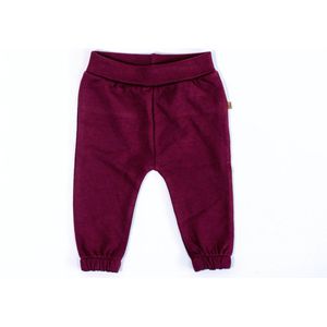 MXM Baby broek- Bordeaux- Katoen- Basic pants- Baby- Newborn- Sweatpants- Maat 86