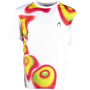 T-Shirt Nytrostar T-Shirt Met Ovale Meerkleurige Print - Sportwear - Volwassen
