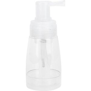 Lege navulbare haarpoeder spray fles van 180 ml, transparant cosmetica styling tool voor eenvoudig aanbrengen en langdurige fixatie