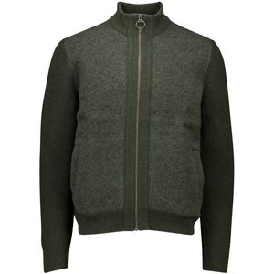 Barbour - Milburn Zip Sweater - Groen - Heren